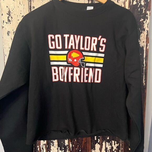 NWOT Taylor Swift Funny Go Taylor’s Boyfriend! TS knockoff Kansas City. Size S - Picture 2 of 8